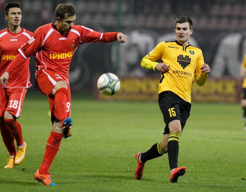 Football. I Liga. Widzew Lodz - GKS Katowice. 22.11.2014