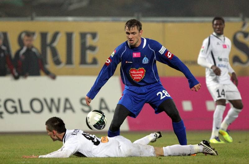 Football. T-Mobile Ekstraklasa. Gornik Zabrze - Ruch Chorzow. 28.04.2013