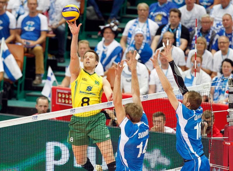 Volleyball. FIVB Men's World Championship. Brazil - Finland. 05.09.2014