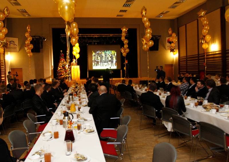 Football. GKS Katowice. Gala Zlote Buki. 12.12.2014
