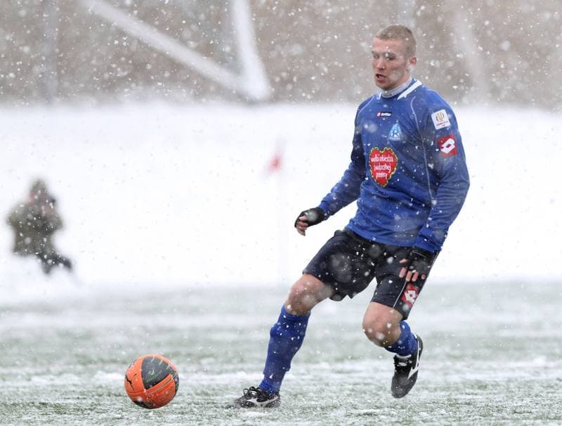 Football. Sparing. Rozwoj Katowice - Ruch Chorzow. 14.01.2012