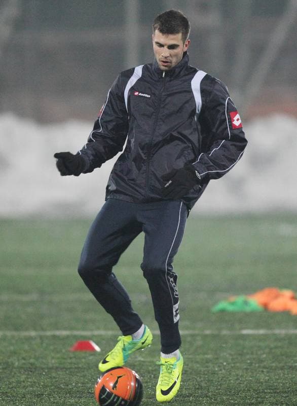 Football. Ruch Chorzow. Training. 21.06.2012
