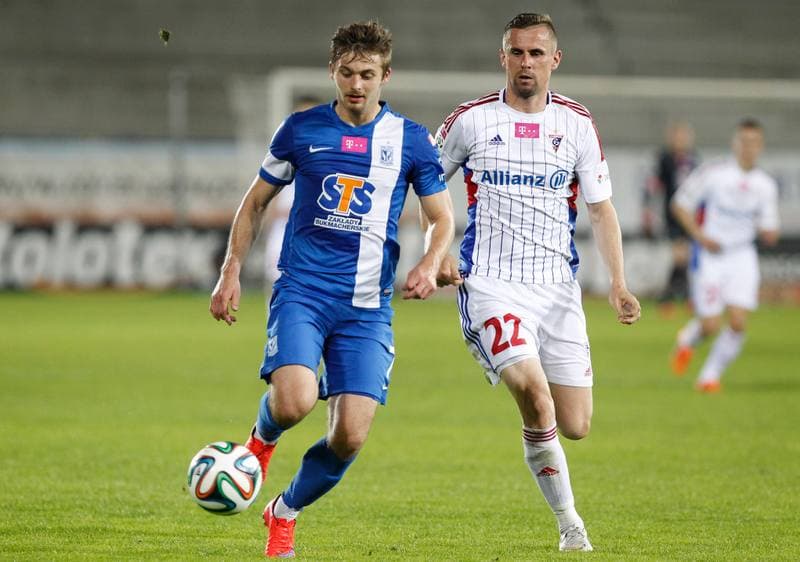Football. T-Mobile Ekstraklasa. Gornik Zabrze - Lech Poznan. 03.06.2015