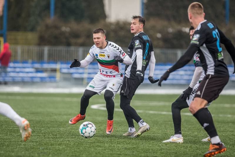 Football. Sparing. GKS Tychy - Ruch Chorzow. 30.01.2021
