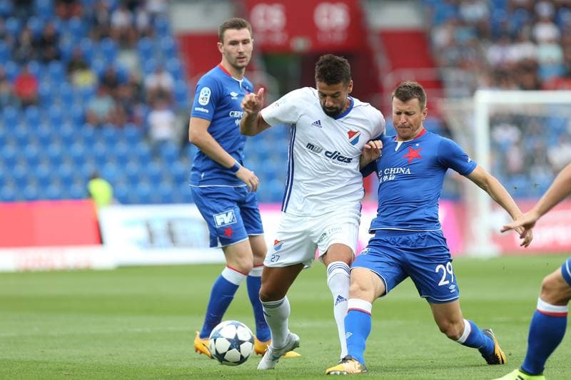 Football. HET Liga. Banik Ostrava - Slavia Prague. 06.08.2017