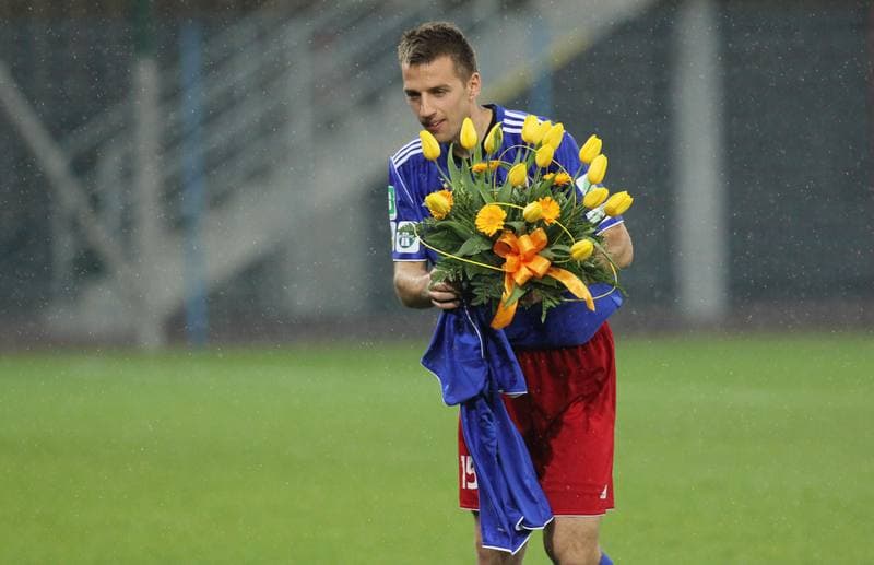 Football. I liga. Piast Gliwice - Termalica Bruk-Bet Nieciecza. 13.04.2012
