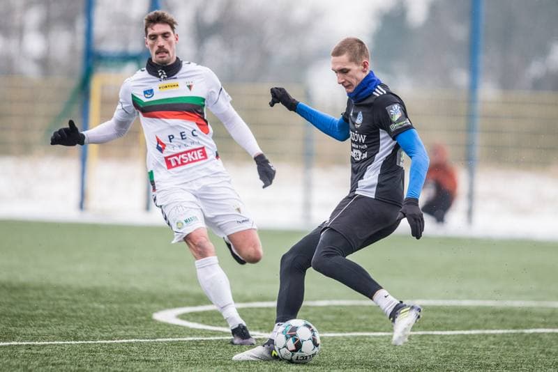 Football. Sparing. GKS Tychy - Ruch Chorzow. 30.01.2021