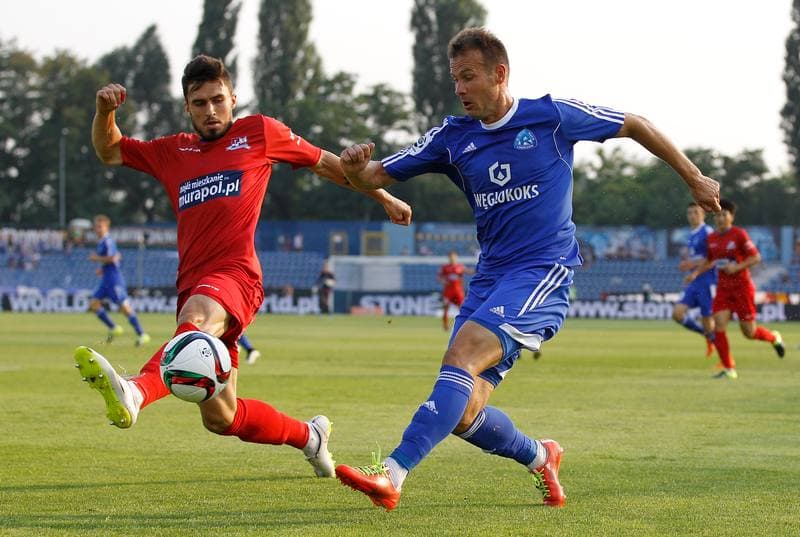 Football. PKO BP Ekstraklasa. Ruch Chorzow - Podbeskidzie Bielsko Biala. 10.08.2015