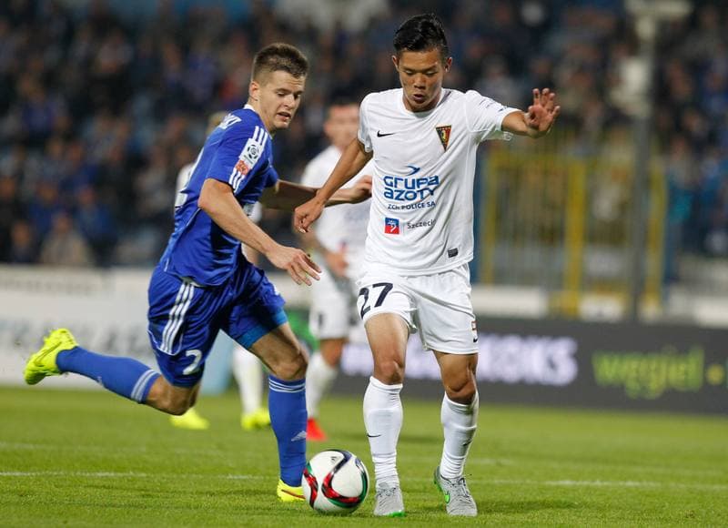 Football. T-Mobile Ekstraklasa. Ruch Chorzow - Pogon Szczecin. 06.03.2015