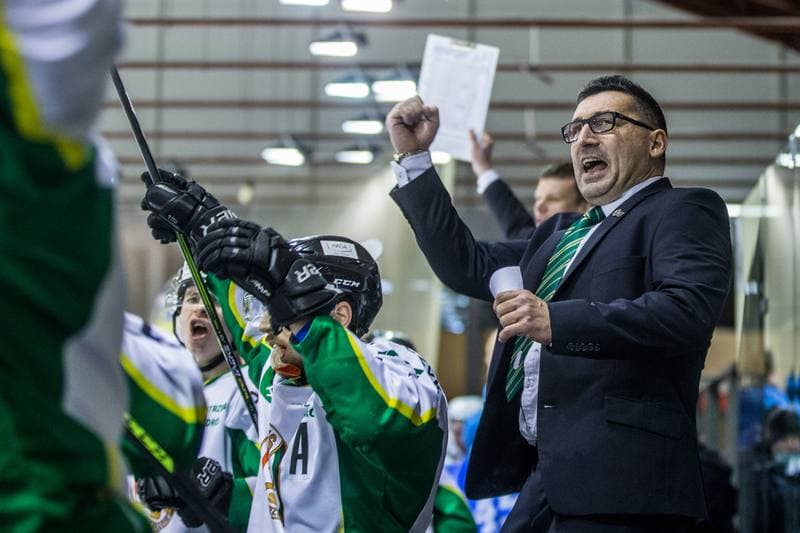 Ice Hockey. Polish Ice Hockey Cup. JKH GKS Jastrzebie - Re-Plast Unia Oswiecim. 05.02.2021