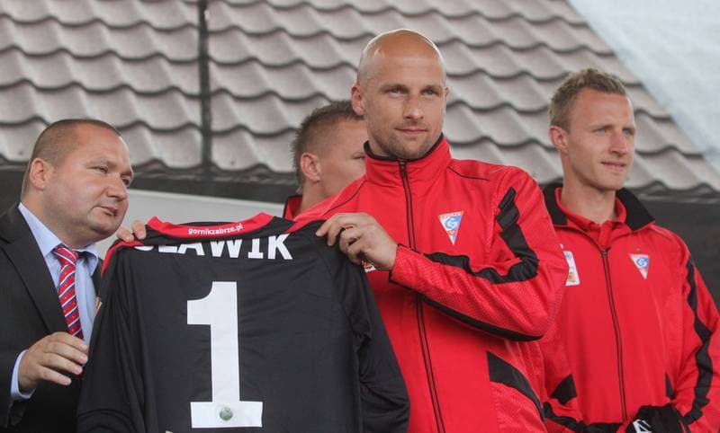 Football. Gornik Zabrze. Presentation. 14.08.2012