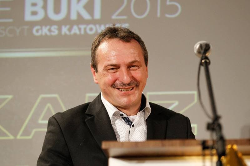 Football. GKS Katowice. Press Conference. 11.12.2015