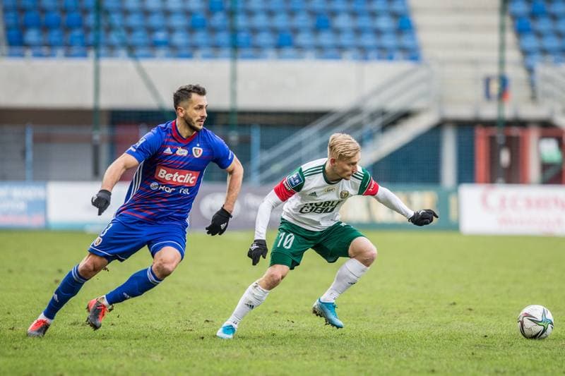 Football. PKO BP Ekstraklasa. Piast Gliwice - Slask Wroclaw. 06.02.2021