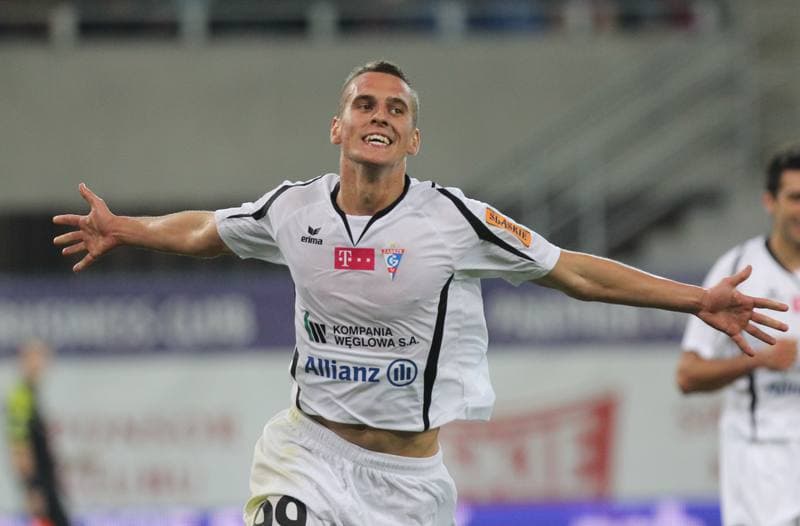 Football. T-Mobile Ekstraklasa. Piast Gliwice - Gornik Zabrze. 17.08.2012