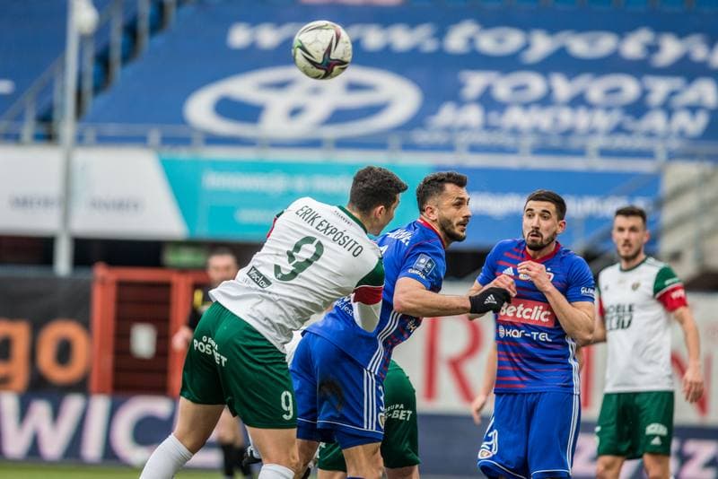 Football. PKO BP Ekstraklasa. Piast Gliwice - Slask Wroclaw. 06.02.2021