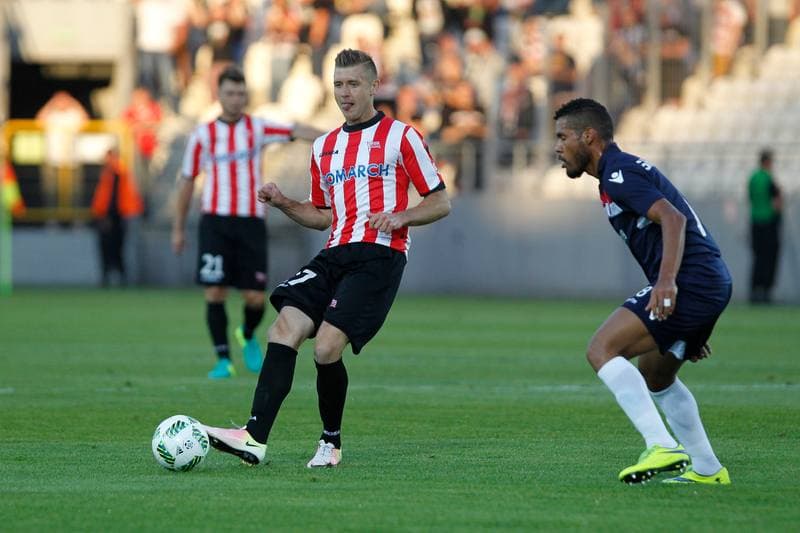 Football. UEFA Europa League. Cracovia Krakow - Shkendija Tetovo. 07.07.2016