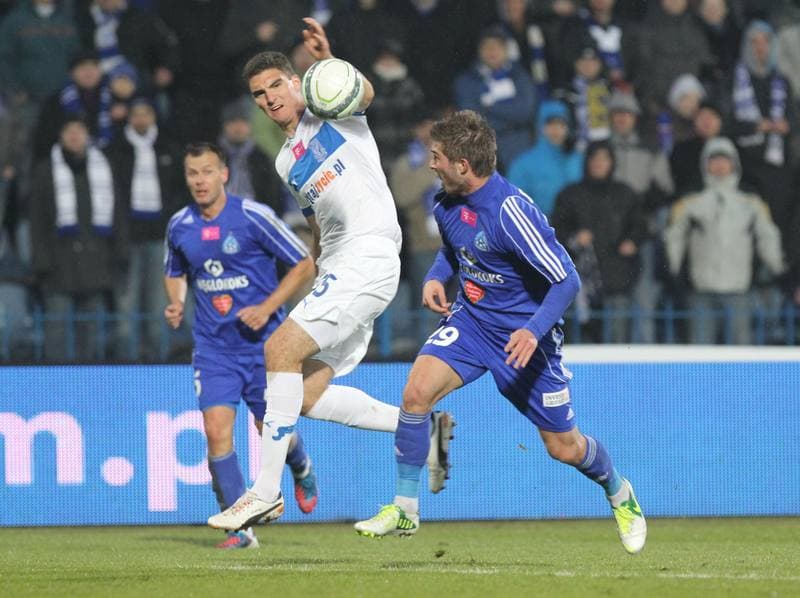 Football. T-Mobile Ekstraklasa. Ruch Chorzow - Lech Poznan. 24.02.2013