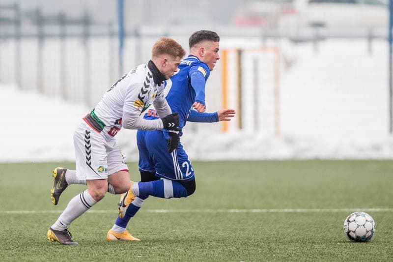 Football. Sparing. GKS Tychy - Bruk-Bet Termalica Nieciecza. 10.02.2021