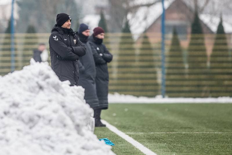 Football. Sparing. GKS Tychy - Bruk-Bet Termalica Nieciecza. 10.02.2021