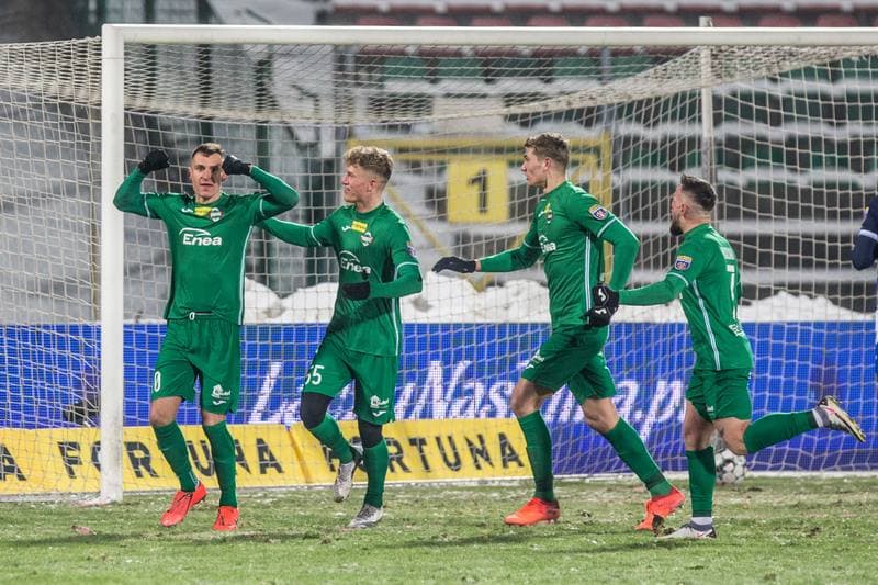 Football. Fortuna Puchar Polski. Radomiak Radom - Lech Poznan. 11.02.2021