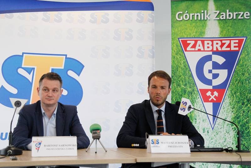 Football. Gornik Zabrze. Press Conference. 28.07.2016