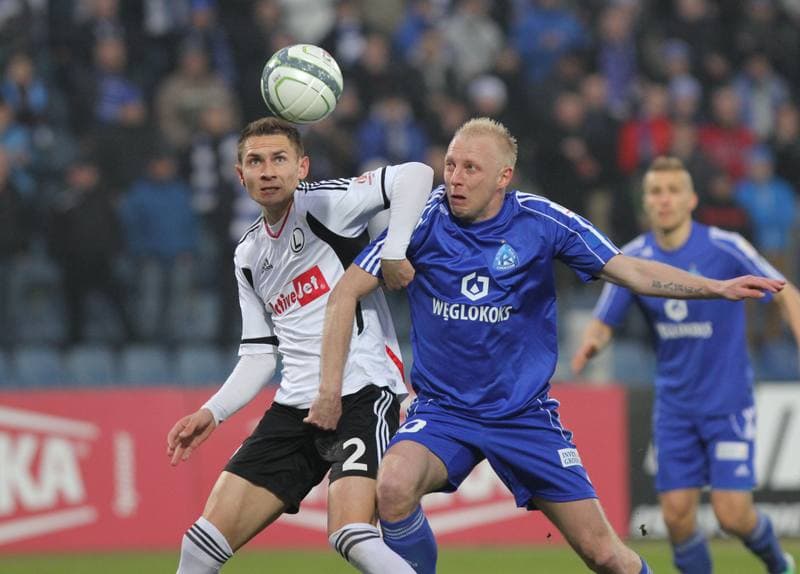 Football. Puchar Polski. Ruch Chorzow - Legia Warsaw. 09.04.2013