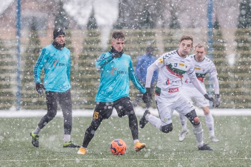 Football. Sparing. GKS Tychy - Pniowek Pawlowice. 13.02.2021