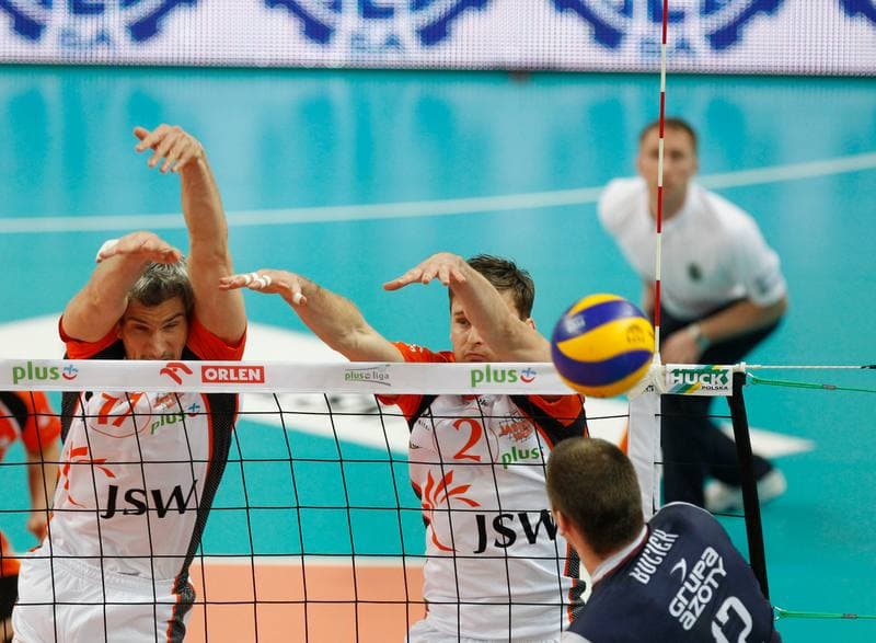 Volleyball. PlusLiga. Jastrzebski Wegiel - ZAKSA Kedzierzyn-Kozle. 11.01.2014