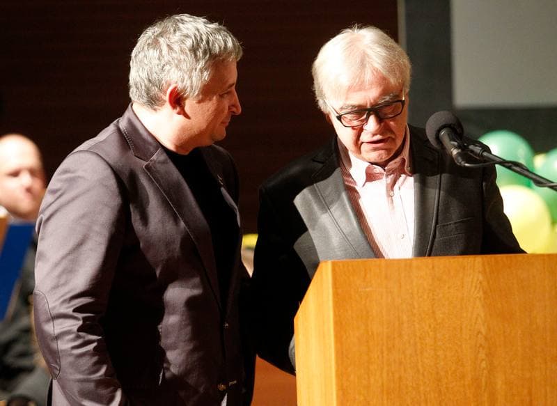 Football. GKS Katowice. Press Conference. 28.02.2014