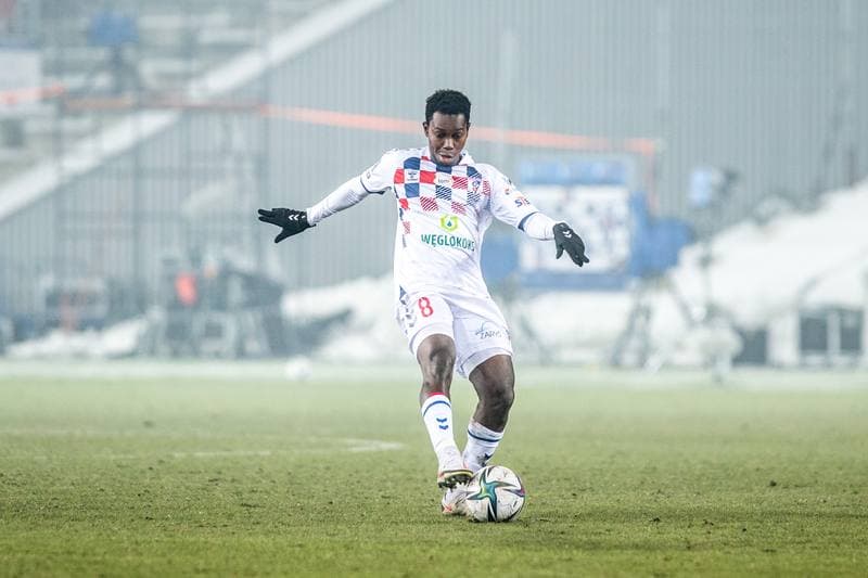 Football. PKO BP Ekstraklasa. Gornik Zabrze - Stal Mielec. 15.02.2021