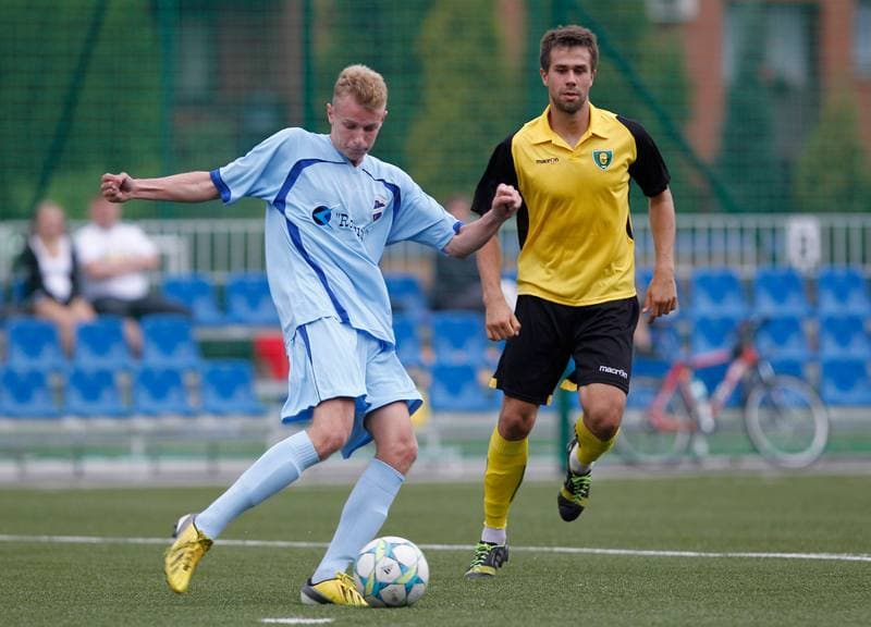 Football. IV Liga. GKS II Katowice - Unia Raciborz. 31.08.2014