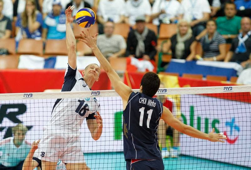 Volleyball. FIVB Men's World Championship. Finland - Korea. 03.09.2014