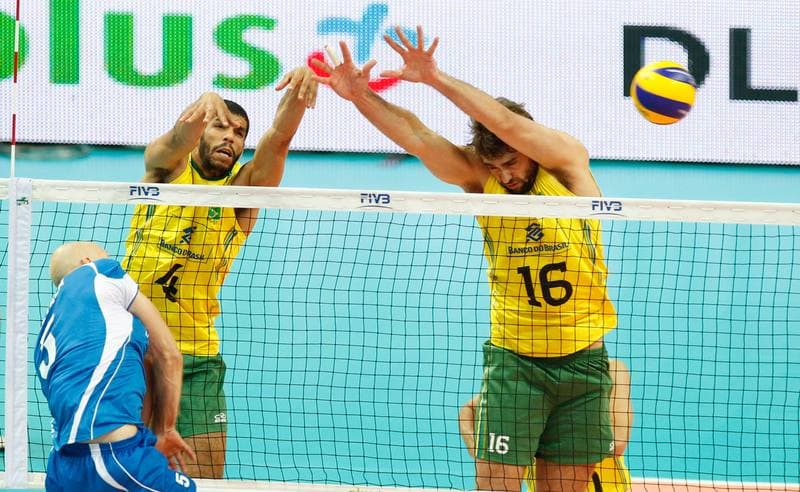 Volleyball. FIVB Men's World Championship. Brazil - Finland. 05.09.2014