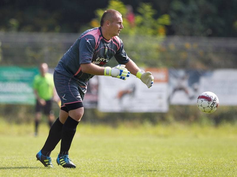 Football. IV Liga. Slavia Ruda Slaska - Gwarek Tarnowskie Gory. 06.09.2014