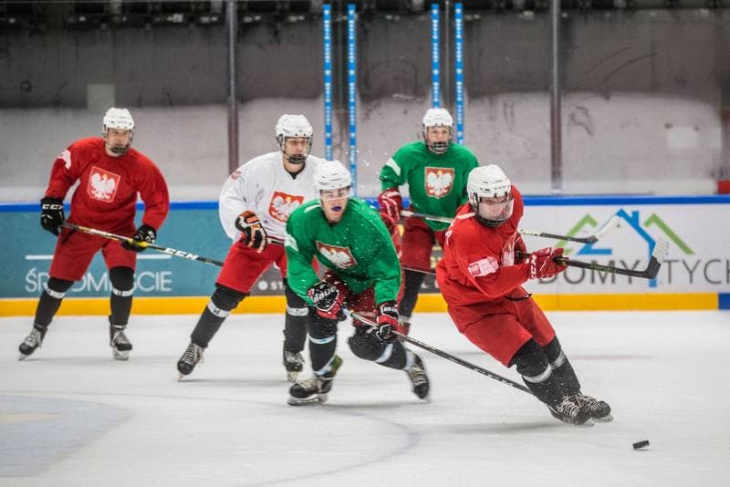 Ice Hockey. Poland U20. Training. 02.11.2020