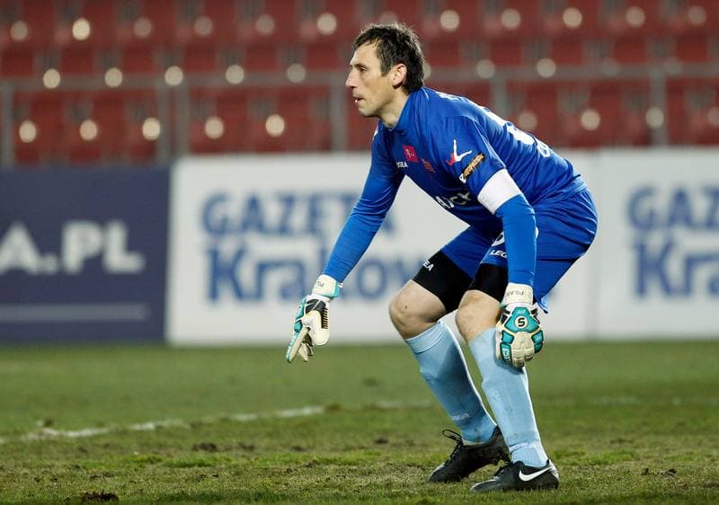 Football. T-Mobile Ekstraklasa. Cracovia Krakow - Jagiellonia Bialystok. 06.12.2014
