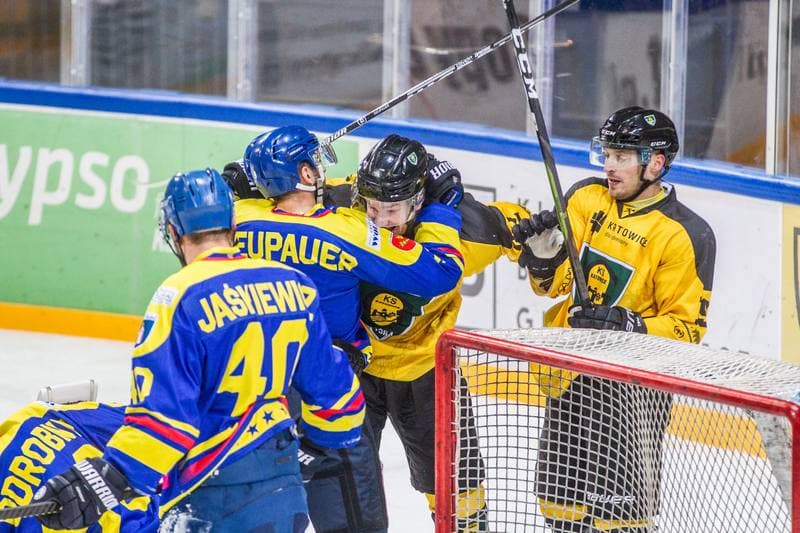 Ice Hockey. Polska Hokej Liga. GKS Katowice - Tauron Podhale Nowy Targ. 10.11.2020