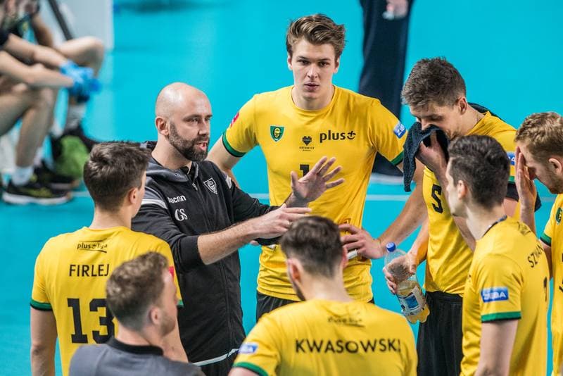 Volleyball. PlusLiga. GKS Katowice - PGE Skra Belchatow. 03.01.2021