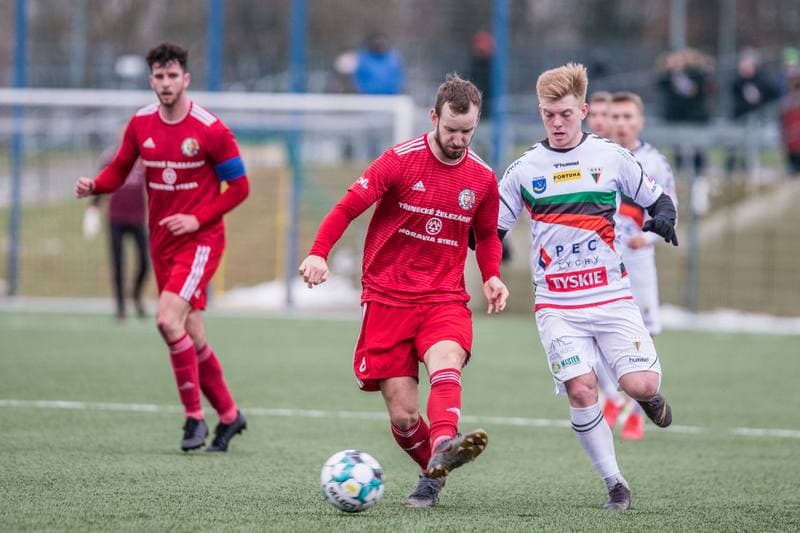 Football. Sparing. GKS Tychy - Fotbal Trinec. 23.01.2021