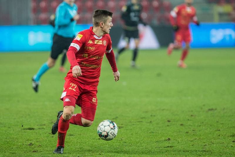 Football. Fortuna I Liga. GKS Tychy - Widzew Lodz. 03.12.2020