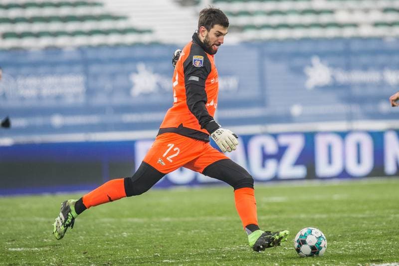 Football. Fortuna Puchar Polski. Puszcza Niepolomice - Lechia Gdansk. 07.02.2021
