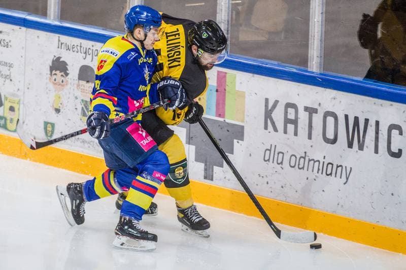 Ice Hockey. Polska Hokej Liga. GKS Katowice - Tauron Podhale Nowy Targ. 08.01.2021