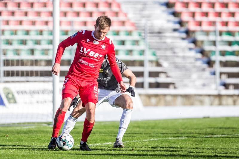Football. Sparing. Zaglebie Sosnowiec - Wisla Krakow. 20.01.2021