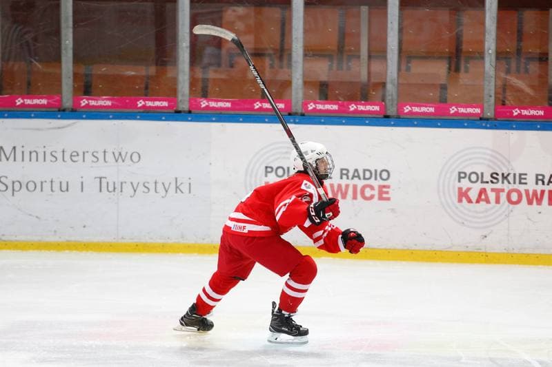 Ice Hockey. Women's U18 World Championship Division 1B. Poland - Denmark. 09.01.2018