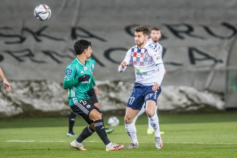 Football. PKO BP Ekstraklasa. Gornik Zabrze - Legia Warsaw. 27.02.2021