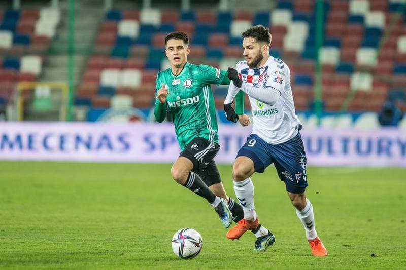 Football. PKO BP Ekstraklasa. Gornik Zabrze - Legia Warsaw. 27.02.2021