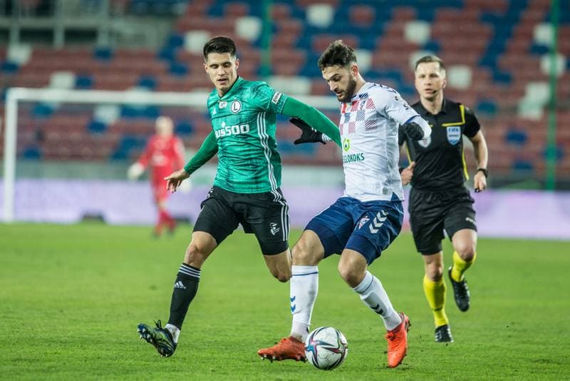 Football. PKO BP Ekstraklasa. Gornik Zabrze - Legia Warsaw. 27.02.2021