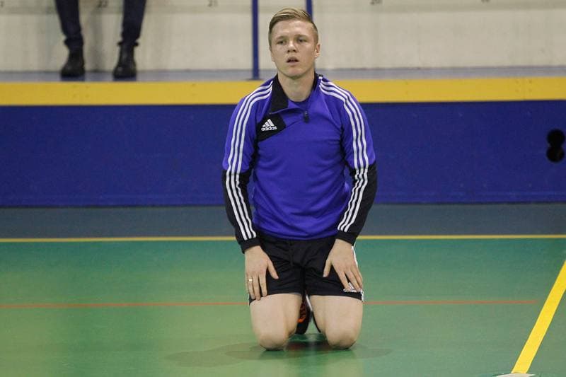 Football. Ruch Chorzow. Training. 07.01.2016