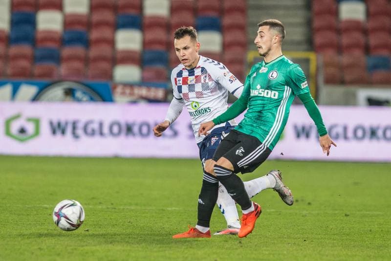 Football. PKO BP Ekstraklasa. Gornik Zabrze - Legia Warsaw. 27.02.2021