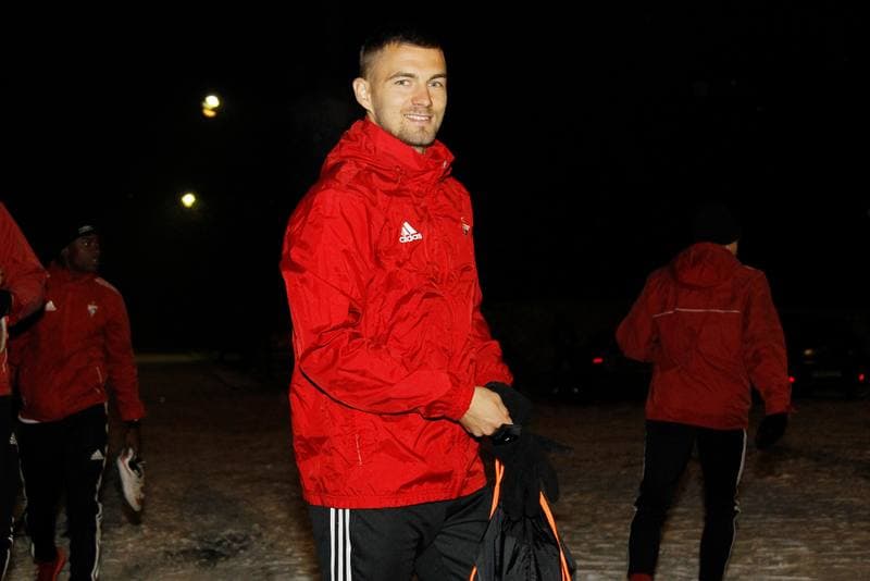 Football. Gornik Zabrze. Training. 07.01.2016